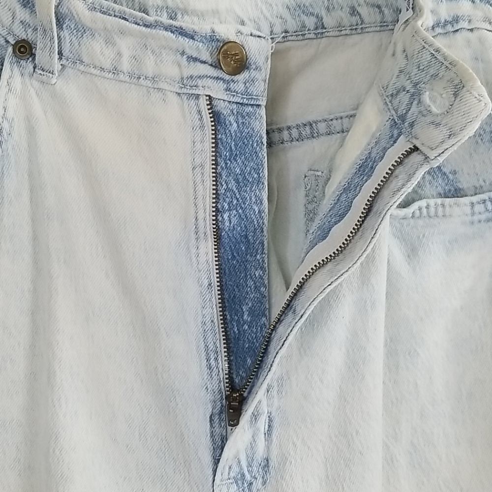 𝅺VINTAGE Chic acid wash Mom Jeans Tall - Picture 7 of 8